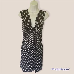 Black Polka dot Dress.